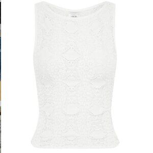 White Maeve Top (sz M)